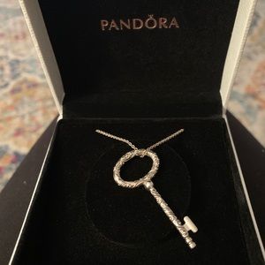 Pandora Regal Key necklace New In Box